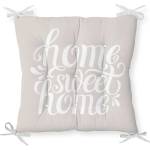 Minimalist Cushion Covers Възглавница за сядане от памучна смес Home Sweet Home, 36 x 36 cm - Minimalist Cushion Covers (P790)
