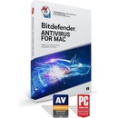 Bitdefender Anti Virus Mac 3 lic. 12 mes.