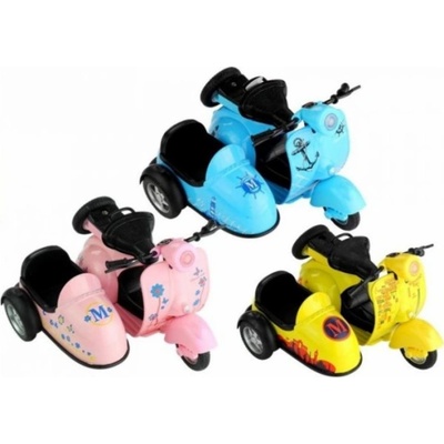 LEAN Toys Hračka Motorka 3 barvy jezdí světla Hra 1:14