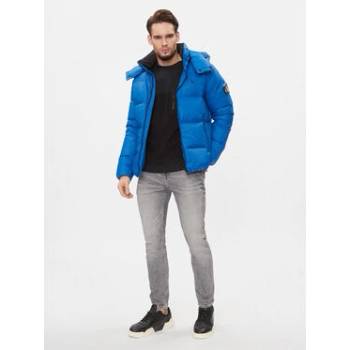 Calvin Klein Jeans pánská bunda zimní J30J323468 modrá