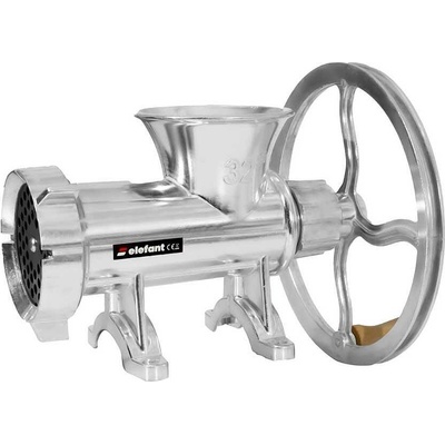 Elefant tools Месомелачка ръчна, алуминиева, №32, Elefant TB-4, 70-80 кг/ч, нож с 4 остриета и решетка 8 мм (ET10529)