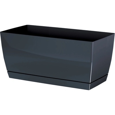 Prosperplast Truhlík COUBI CASE P s miskou grafit 24 x 12 x 11cm