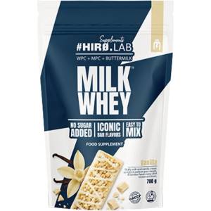 Hiro.Lab Milk Whey | with Whey Concentrate, Milk Protein & Buttermilk [700 грама] Ванилия