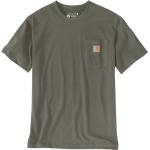 Carhartt Мъжка тениска Carhartt Workw Pocket S/S T-shirt - Dusty Olive - размер XS (016-7689-2111)