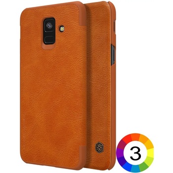 Image 1 of Samsung Galaxy A6 (2018) Nillkin Кожен Калъф и Протектор