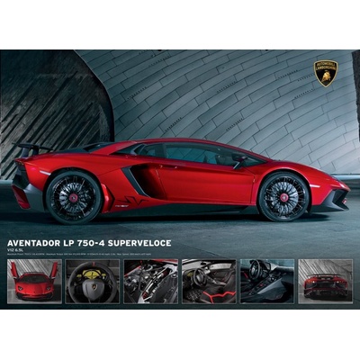 EuroGraphics Lamborghini Aventador LP 750-4 1000 dílků