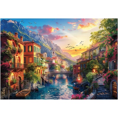 Anatolian - Puzzle Mediterranean Village - 2 000 piese