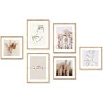 knor Картини в комплект 6 бр. 32x32 cm - knor (ZEST100R6XMIXL13,15,038/PLEXI)
