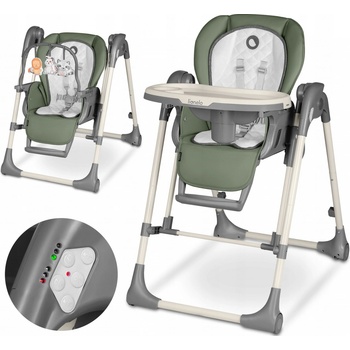 Lionelo houpačka a v 1 LAURICE GREEN OLIVE