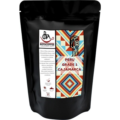 BotaCoffee Peru grade 1 Cajamarca Velmi hrubě mletá french press 250 g