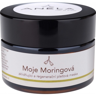Anela Moje Moringová zklidňující a regenerační pleťová maska 30 ml