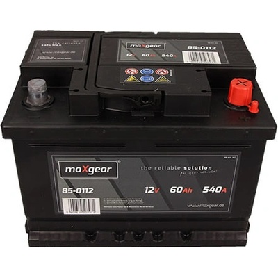 MaXgear 12V 60Ah 540A 85-0112