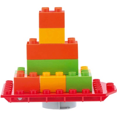 EFKO IGRÁČEK MultiGO Auto nákladní set 2 korby + kostky 9ks STAVEBNICE