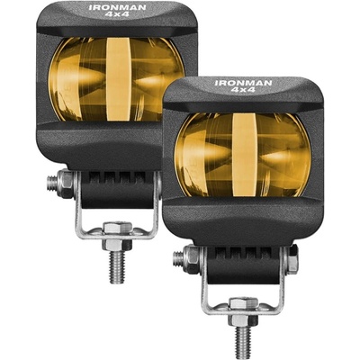 Ironman 4x4 2" LED hmlové svetlá (Amber) – Sada 2 ks