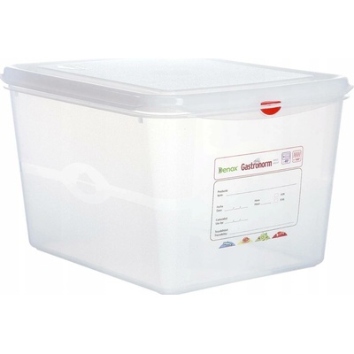Denox gastronádoba GN1/2 s víkem GASTRONOX, 200 mm, polypropylen, objem 12,