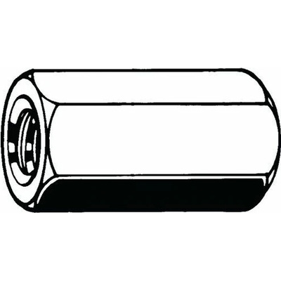 Prodlužovací matice 3 x d Ocel Bez PU |10| M8 – Hledejceny.cz