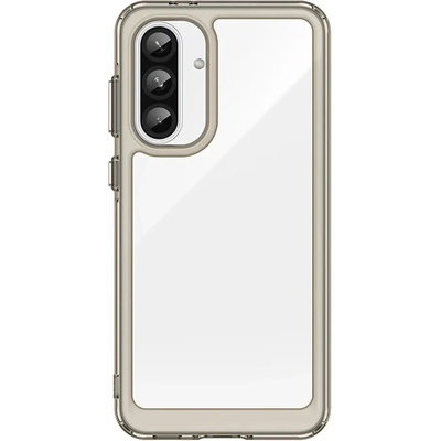 HQWear Калъф Outer Space за Samsung Galaxy A36 Cover с гъвкава рамка - полупрозрачен, черен (5907769372902)