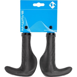 M-Wave Грипове за кормило M-wave Cloud Ergo Max Fix Be Fahrradgriffe Bike grips - Black - размер 140 mm (860-4636-0111)