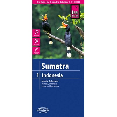 mapa Sumatra 1:1,1 mil. voděodolná