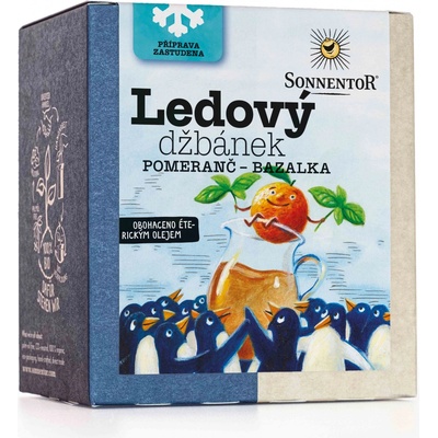 Sonnentor Bio Ledový džbánek pomeranč bazalka 40 g