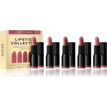 Revolution PRO Lipstick Collection комплект червила цвят Matte Nude 5 бр