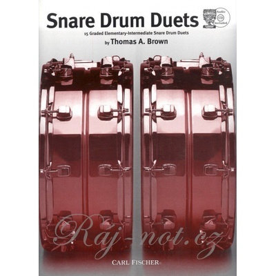 Snare Drum Duets + CD / 15 duet pre malý bubon