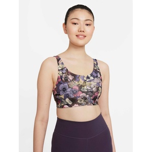 NIKE Спортен сутиен swsh femme aop (cz7733-004)