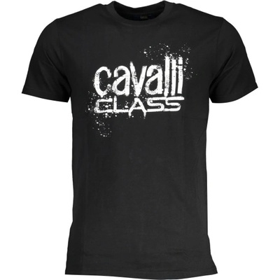 Cavalli class Мъжка тениска с къс ръкав cavalli class, Цвят Черен (qxt62pjd060_ne05051)