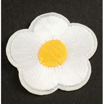 Nažehľovacia záplata - Kvetinka- rozmer 3 cm x 3 cm