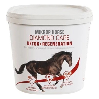 MIKROS Horse Diamond Care Detox + Regeneration Doplňkové krmivo pro podporu detoxikace 1,5 kg