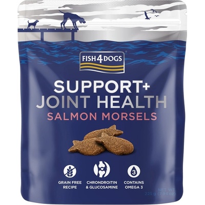 Fish4Dogs Support+ Digestion White Fish Morsels 225 g