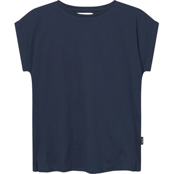 DEDICATED Дамска тениска DEDICATED Women's T-Shirt Visby Base - Black Iris Blue (116-7055-1312)