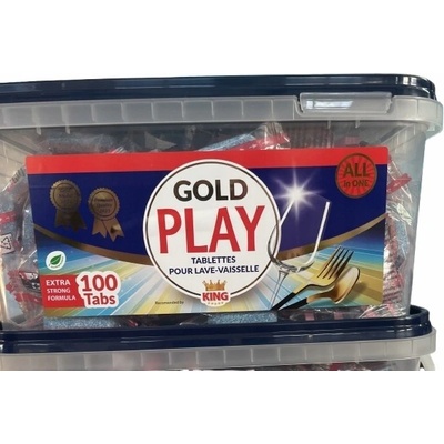 Gold Play All in1 tablety do myčky King 100 ks