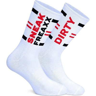 Dirty Play Sneakfreaxx White Socks bavlněné ponožky bílé