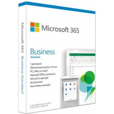 Microsoft 365 Business Standard Medialess (1 User/1 Year) (KLQ-00461)