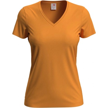 Stedman classic-t v-neck st2700 / Дамска тениска с v-образно деколте - оранжева m (st2700oram)