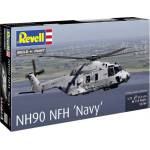 Revell Пластмасов модел комплект хеликоптер 03784 - NH90 NFH "Navy" (1: 72)
