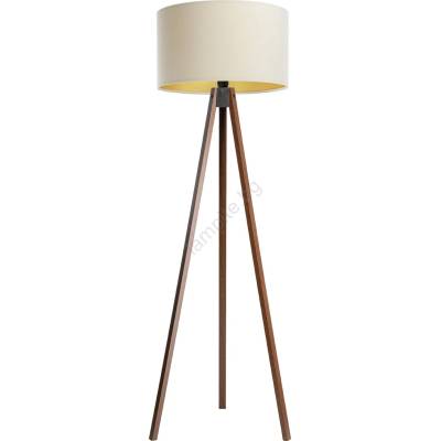 Стояща лампа STANDART 1xE27/60W/230V кремаво/венге (BS0497)
