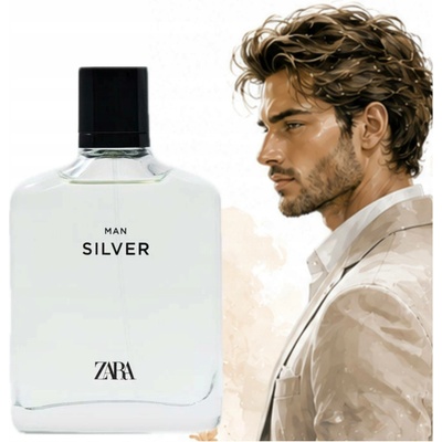 Zara Silver toaletní voda pánská 90 ml