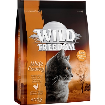 Wild Freedom granule pro kočky Adult Wide Country Drůbeží 3 x 400 g