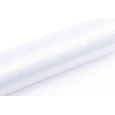 Party Deco Organza bílá 16 cmx9 m – Zboží Dáma