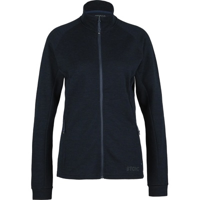 Stoic Дамско вълнено яке Stoic Women's Merino260 StadjanSt. Jacket Merino jacket - Dark Navy Melange (105-3172-0413)