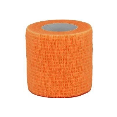 CVET Obinadlo elast. 5 cm x 4,5 m oranžové 1 ks