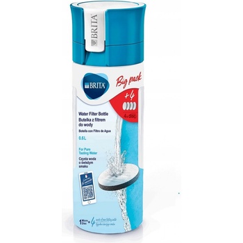 Brita Fill & Go Active 0,6l modrá