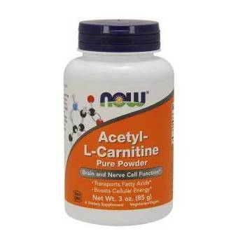 NOW Ацетил Л-Карнитин - Acetyl L-Carnitine Powder - 85 гр. - NOW FOODS, NF0208