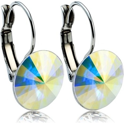 Šperky4U ocelové náušnice crystal AB NBSS002