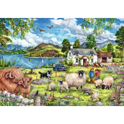 Ravensburger Venkovská farma 1000 dílků