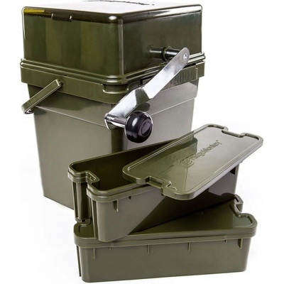 RidgeyMonkey Drtička Advanced Boilie Crusher Vedro Modular Bucket 17l