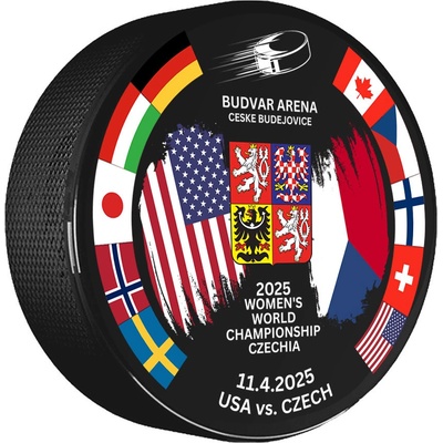 Puk Ice Hockey Women's World Championship Czechia MS 2025 Dueling USA vs. Czechia – Zboží Dáma