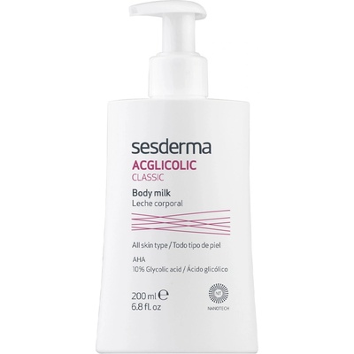 Sesderma Acglicolic Classic Body telové mlieko spevňujúce s peelingovým efektom 200 ml